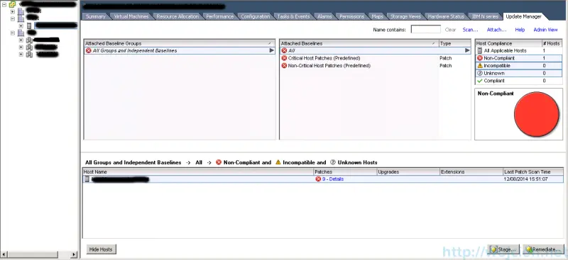 ESXi patching using VMware Update Manager 1
