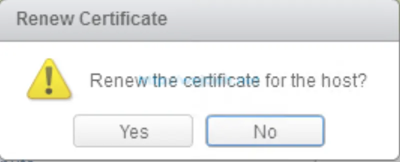 Renew ESXi SSL certificates in vSphere Web Client - 4