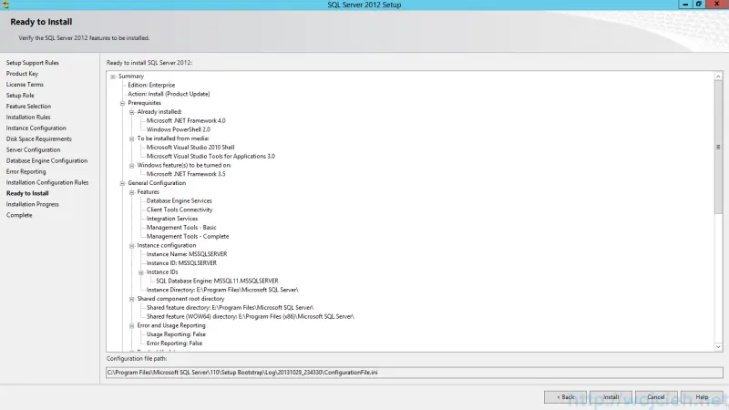 SQL Server 2012 SP1 - Ready To Install