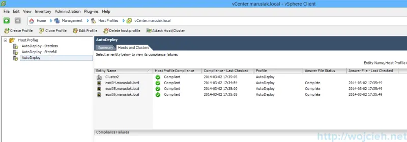 VMware vSphere Auto Deploy - Host Profiles - 8