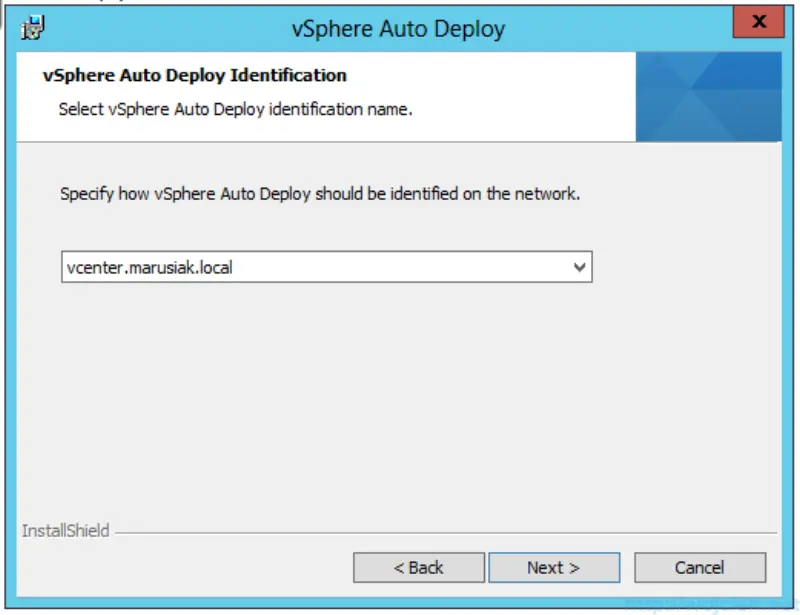 VMware vSphere Auto Deploy installation guide - software 8