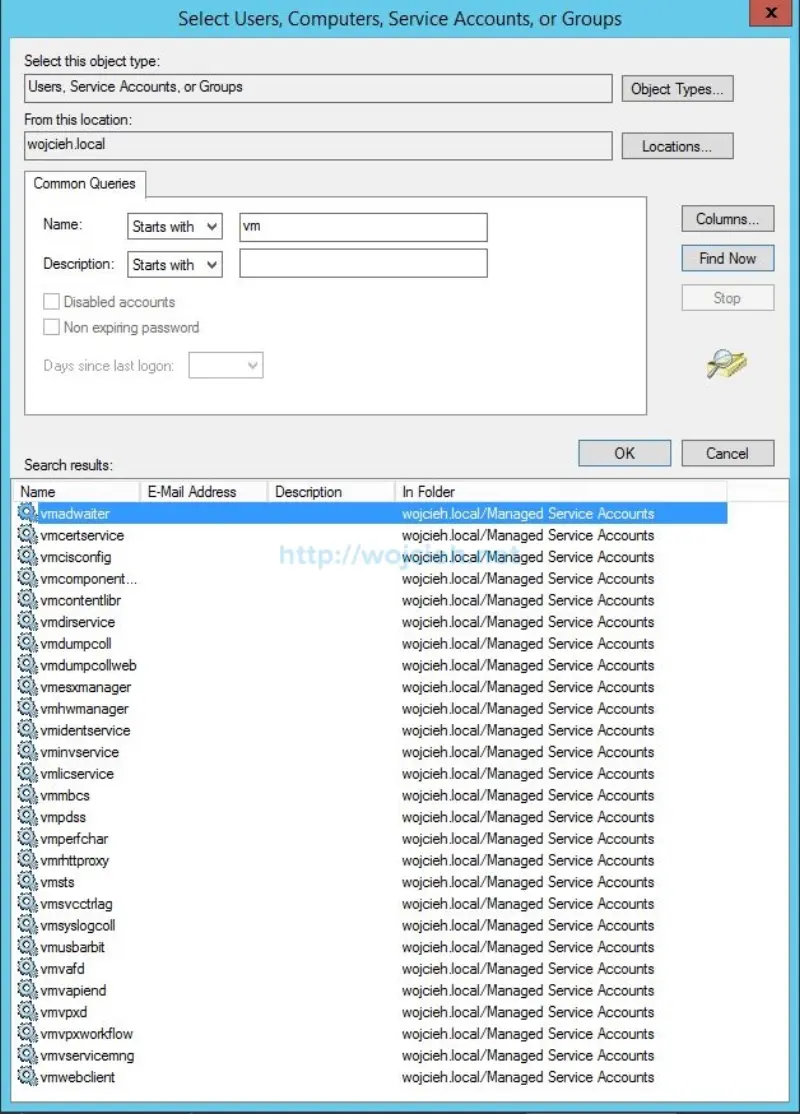 How to use Managed Service Accounts with vCenter Server - 3