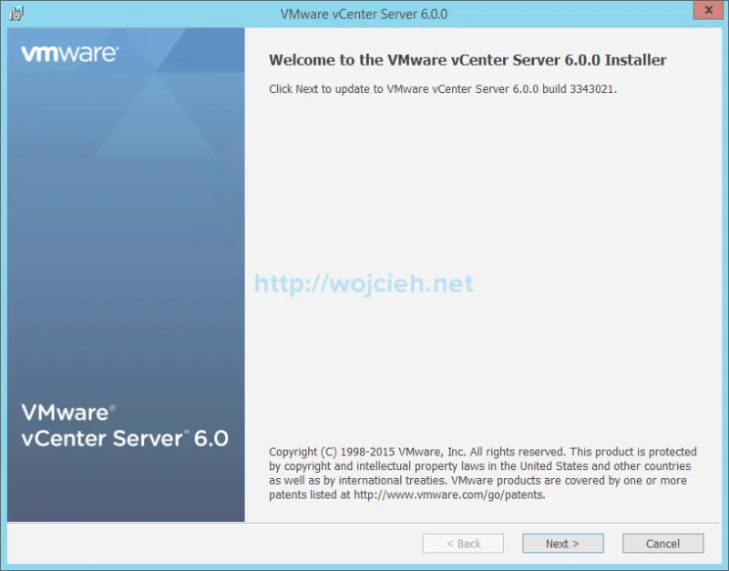 vCenter Server 6. Upgrade - 3