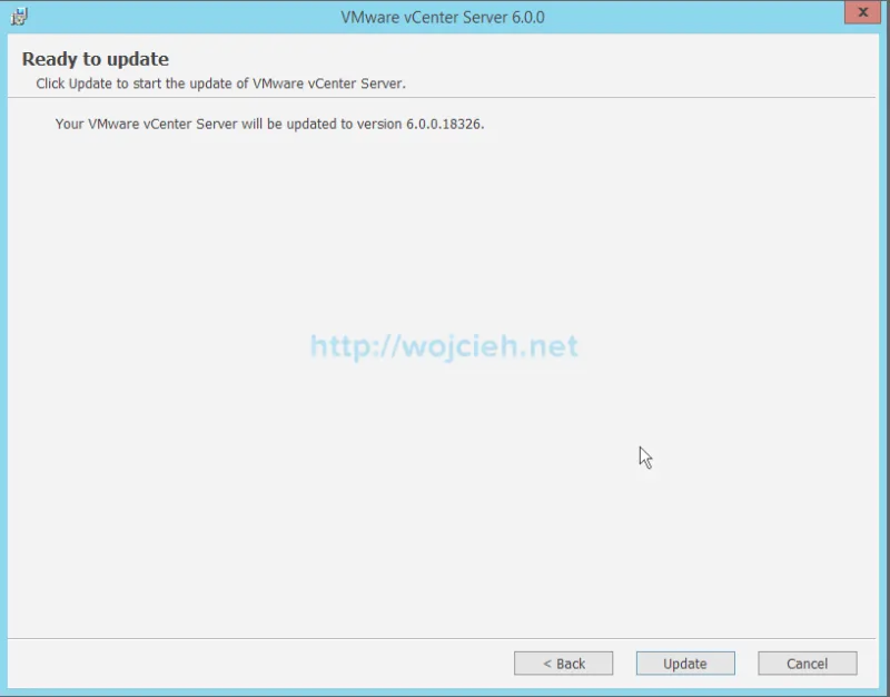 vCenter Server 6. Upgrade - 5