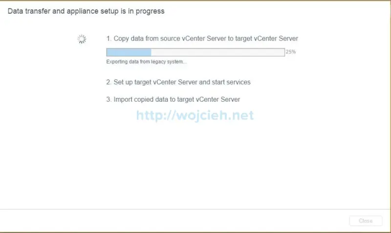 Migration of vCenter Server 6.x to vCenter Server 6.5 - 23