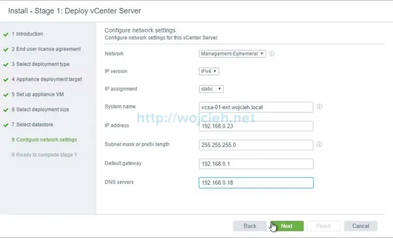 vCenter Server Appliance 6.5 with External Platform Services Controller - 27