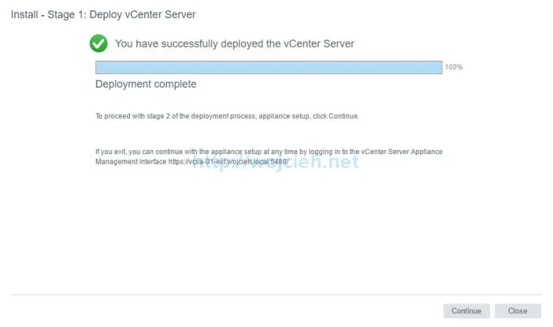 vCenter Server Appliance 6.5 with External Platform Services Controller - 29