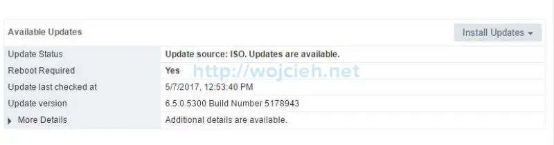 Update vCenter Server Appliance 6.5 to a newer version - 4