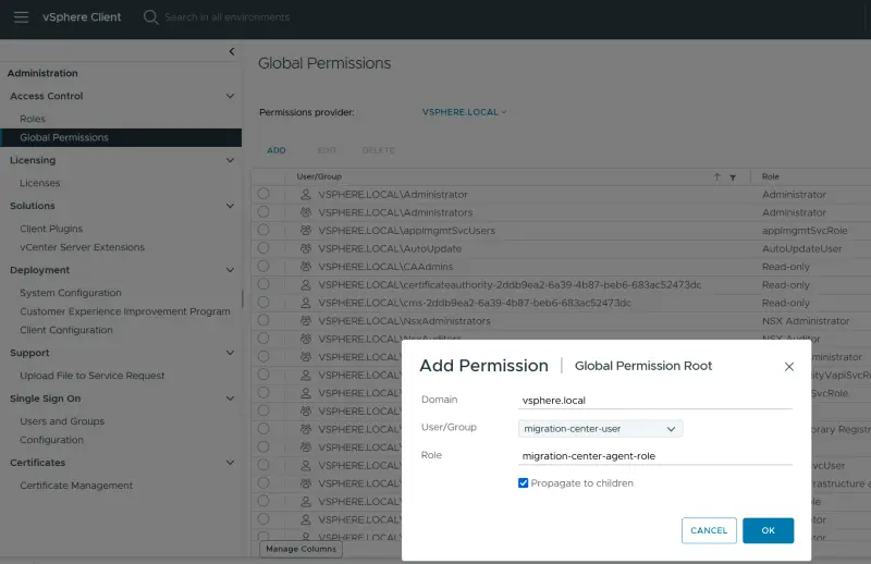 VMware vCenter Server Configuration 5